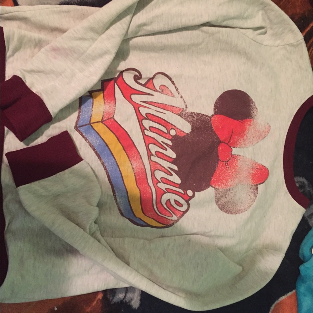 Minne mouse long sleeve shirt